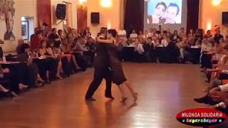Kei Hasegawa y Germán Landeira T. Milonga Solidaria JugarxJugar