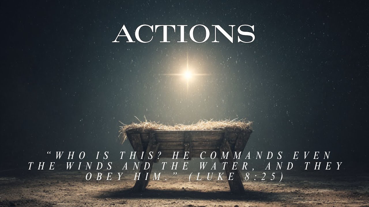 Actions of Jesus - Luke 8:22-25