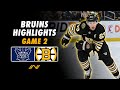 Bruins Playoff Highlights: Best of Boston's Battle With Toronto In Game 2