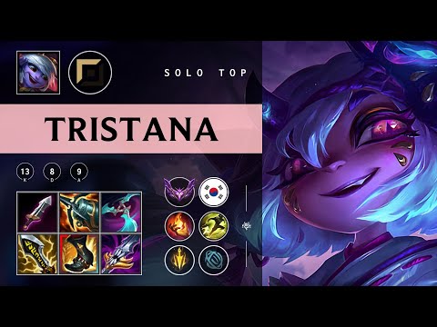 Tristana Top vs Malphite - KR Master Patch 25.23