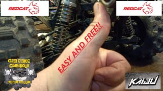 Redcat Kaiju Sticky Shock Repair And Upper Arm Strengthening