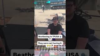 Cover art for Boxing to TPUSA (They were not having it)