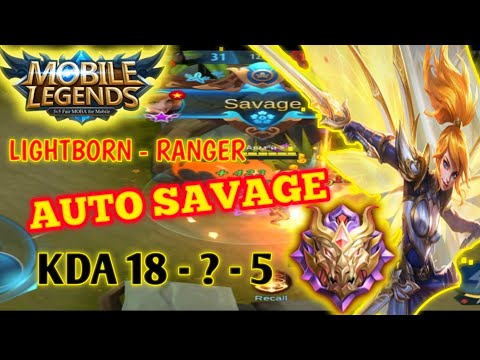 Review skin baru fanny??? Langsung SAVAGE bro!!!  Lightborn - Ranger MOBILE LEGENDS