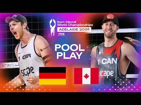 Ehlers/Wickler vs. Schachter/Pickett - Beach World Championships 2025 | Highlights | Pool Phase