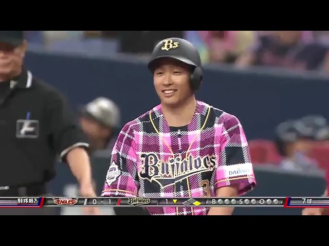 【1回裏】バファローズ・安達 「オリ姫デー」 に燃えて先制打!! 2016/4/29 Bs-E