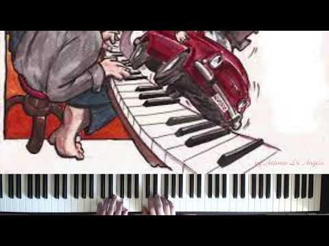 L. Perini - Cotton Blues - piano tutorial by Antonio De Angelis