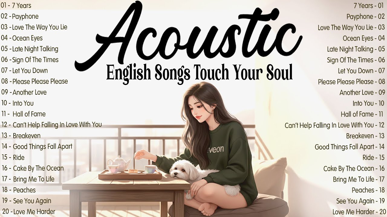 Top Acoustic Music 2026 New Songs with Lyrics 🍃 Calming Acoustic Songs that Touch Your Soul