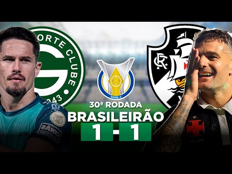 GOIÁS 1 x 1 VASCO Brasileirão Série A 2023 30ª Rodada | Narração