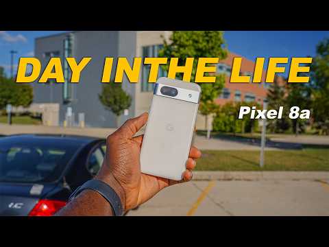 Google Pixel 8a - Real Day In The Life Review (Battery & Camera Test)