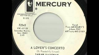 A Lover&#39;s Concerto - Sarah Vaughan