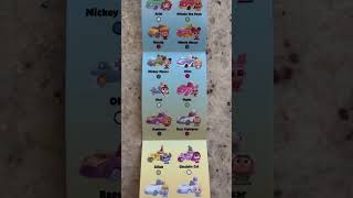 New Disney Doorables Let’s Go cars checklist #disney #disneydoorables #shorts