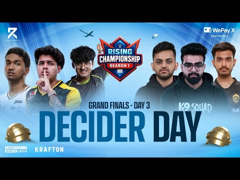 RISING CHAMPIONSHIP SEASON 1 - DECIDER DAY 🏆 @JONATHANGAMINGYT @admino_gaming19 @SouLNakuL