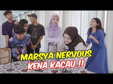 MARSYA NERVOUS KENA KACAU !! - TUANG AIR SAMPAI TUMPAH !