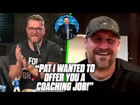 Lions HC Dan Campbell Offers Pat McAfee A Coaching Job.