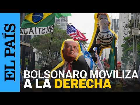 Flávio Bolsonaro MOVILIZA a la derecha en el Día de Independencia de BRASIL | EL PAÍS