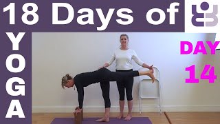 18 Days of Yoga - DAY 14. Beginners Iyengar Yoga