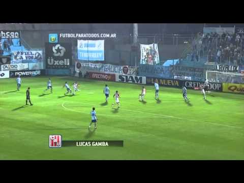 Gol Gamba. Temperley 0 - Unión 1. B Nacional. Fecha 8. Fútbol Para Todos.