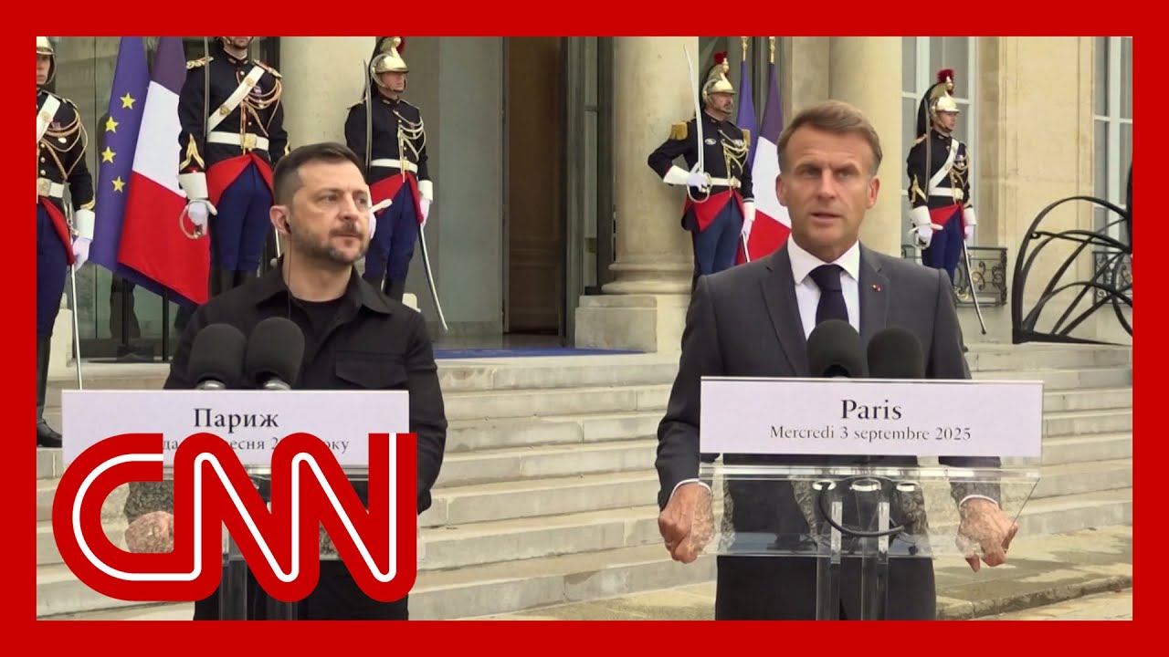 Macron: Twenty-six nations vow to post-war security guarantees