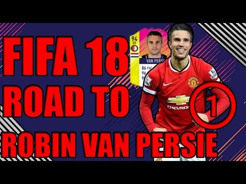 FIFA 18 ROAD TO ROBIN VAN PERSIE PART 1