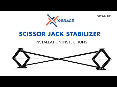 X-Brace Scissor Jack Installation Instructions