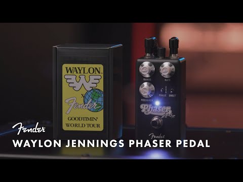 Fender Waylon Jennings Phaser Effects Pedal image 6
