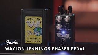 Video thumbnail for The Waylon Jennings Phaser Pedal | Artist Signature Series | Fender by Fender