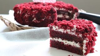 크리스마스 레드벨벳 케이크 만들기 Christmas Red velvet cake レッドベルベットケーキ
