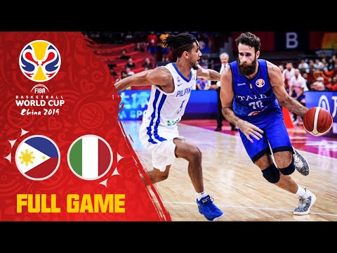 Philippines were NO MATCH for Italy! - Full Game - FIBA Basketball World Cup 2019