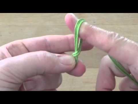 Tutorial Kordel Fingerhäkeln