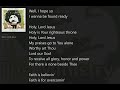 Glory Lord Jesus (with Lyrics) Keith Green/Ministry Years Vol.2_Disc2
