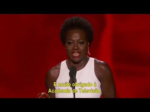 Discurso emocionante de Viola Davis em 2015, primeira negra a vencer Emmy de melhor atriz dramática