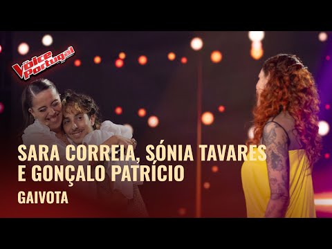 Sara Correia, Sónia Tavares e Gonçalo Patrício - "Gaivota" | Provas Cegas | The Voice Portugal 2025