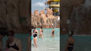 ☀️The Wonder Of AquaShow Water Slide -Sunny Day?️ #waterworld #wavepool #aquapark