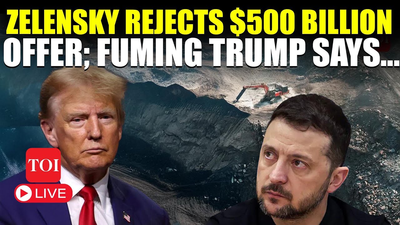 Trump 'Boils' As Zelensky Declines $500 Billion Offer; Ukraine Calls It 'One-Sided...' | Watch