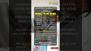 Work From Home Medical Transcription Jobs | Avontix Global Hiring | 3+ Yrs Exp | Day Shift