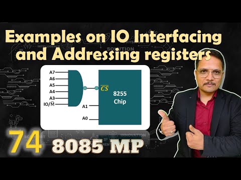 Peripheral Mapped IO in Microprocessor 8085