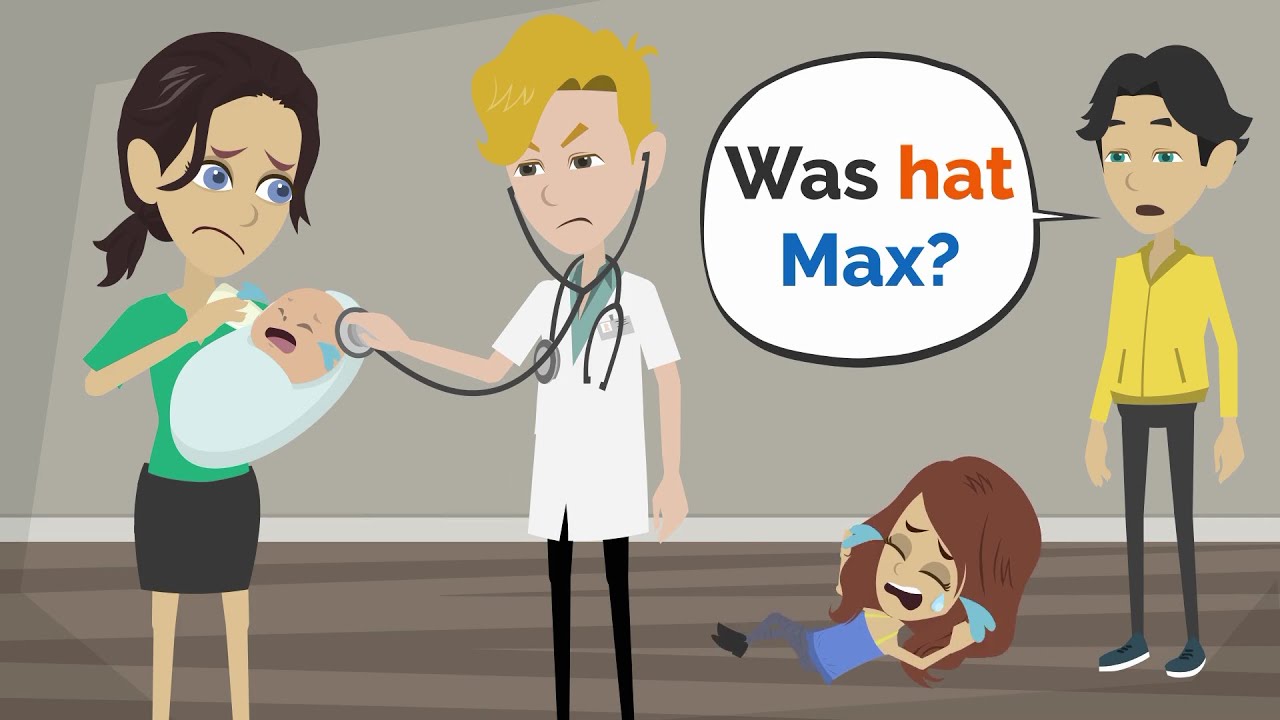Deutsch lernen | Max ist krank!