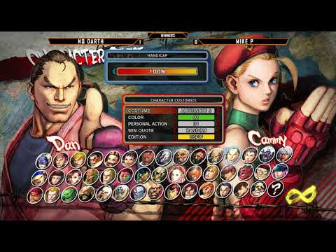 BAFC DEC - NQ Darth (Dan) Vs. KingGoddamus (Sagat/Cammy) -USFIV-  Losers