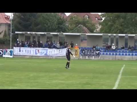 Doping kibiców Błękitnych (Błękitni Stargard - Odra Opole 15.10.2016)