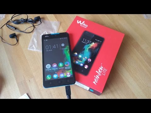 Wiko Rainbow Lite / Unboxing und erste Eindruck (deutsch)