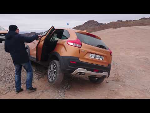 Лада ИксРей Кросс диагональное вывешивание тест на жёсткость кузова / Lada Xray Cross diagonal
