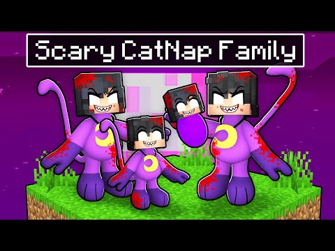 APHMAU Having a SCARY CATNAP FAMILY in Minecraft! - Parody Story(Ein,Aaron and KC GIRL)