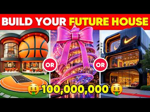 Would You Rather - Build Your Ultimate Futuristic Luxury Dream House 🏀🏡💎🌈🤑 Titan Quiz