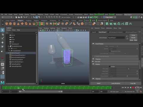 Creating Bifrost Nodes and Emitters in Maya