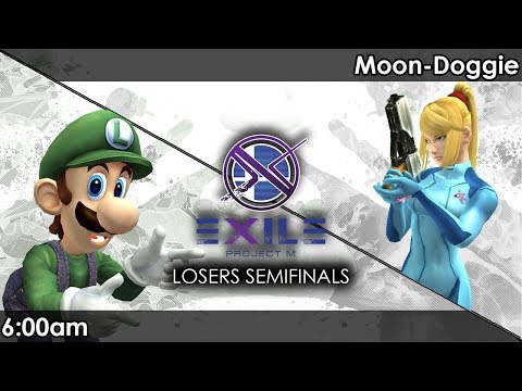 Project M: 6:00am (Luigi) V GVS | Moon-Doggie (Zero Suit Samus) - Exile 92 Tournament SSBPM