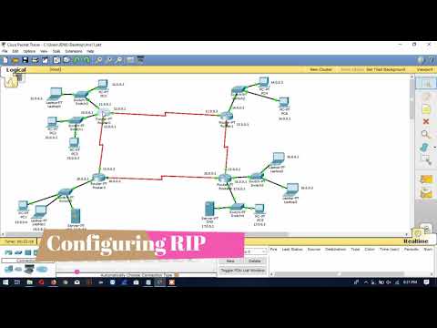 Building a basic network using Cisco Packet Tracer - A Demo