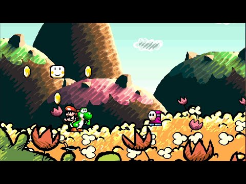 Relaxing  Music ♫ - Super Mario World 2 Yoshi's Island for Working, Driving, Studying, Relaxing