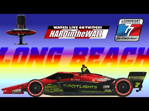 Full Race: Lionheart Indycar Series - Race 2: Long Beach