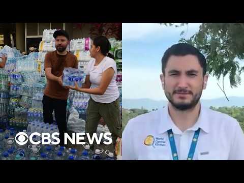 震災後，World Central Kitchen 在哥倫比亞為家庭送暖！ (World Central Kitchen feeds families in Colombia after devastating earthquake)