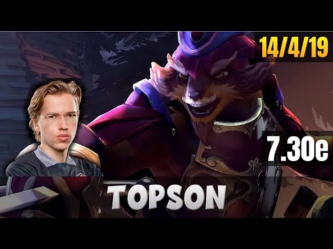 Topson | Pangolier | Dota 2 Pro Gameplay | Dota 2 Full Matche - 7.30e